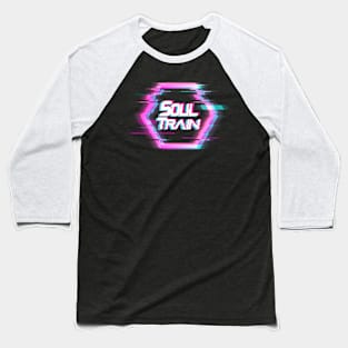 Glitch aesthetic | Exclusive - Soul Train Baseball T-Shirt